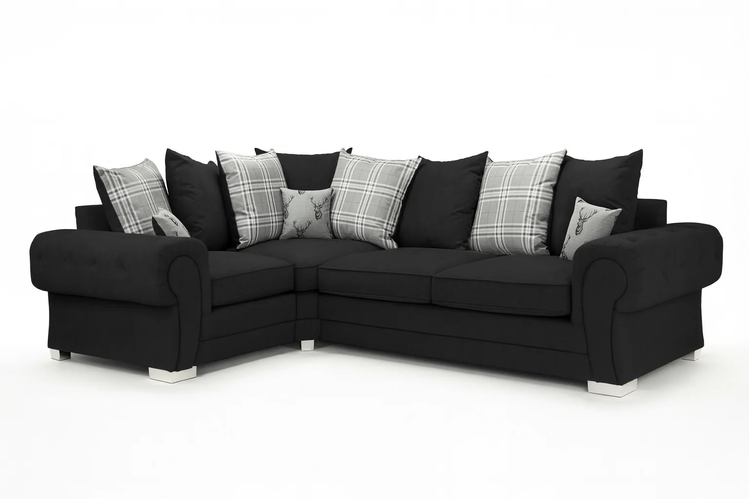 VERONA ~ LH/RH CORNER SOFA SCATTER & HIGH BACK CUSHIONS