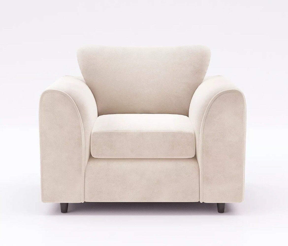 PV- PLUSH VELVET ARMCHAIR