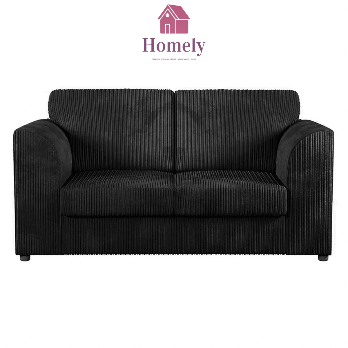 CHICAGO- JUMBO CORD 2 SEATER (HIGH BACK CUSHIONS)