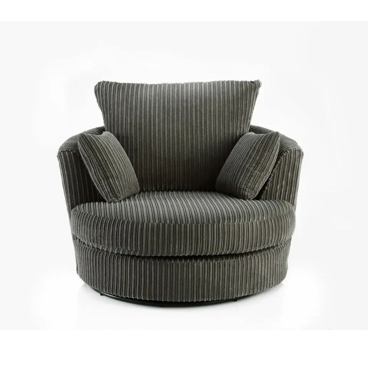 JUMBO CORD ~ SWIVEL CHAIR (LOVE SEAT) - Homely Sofas