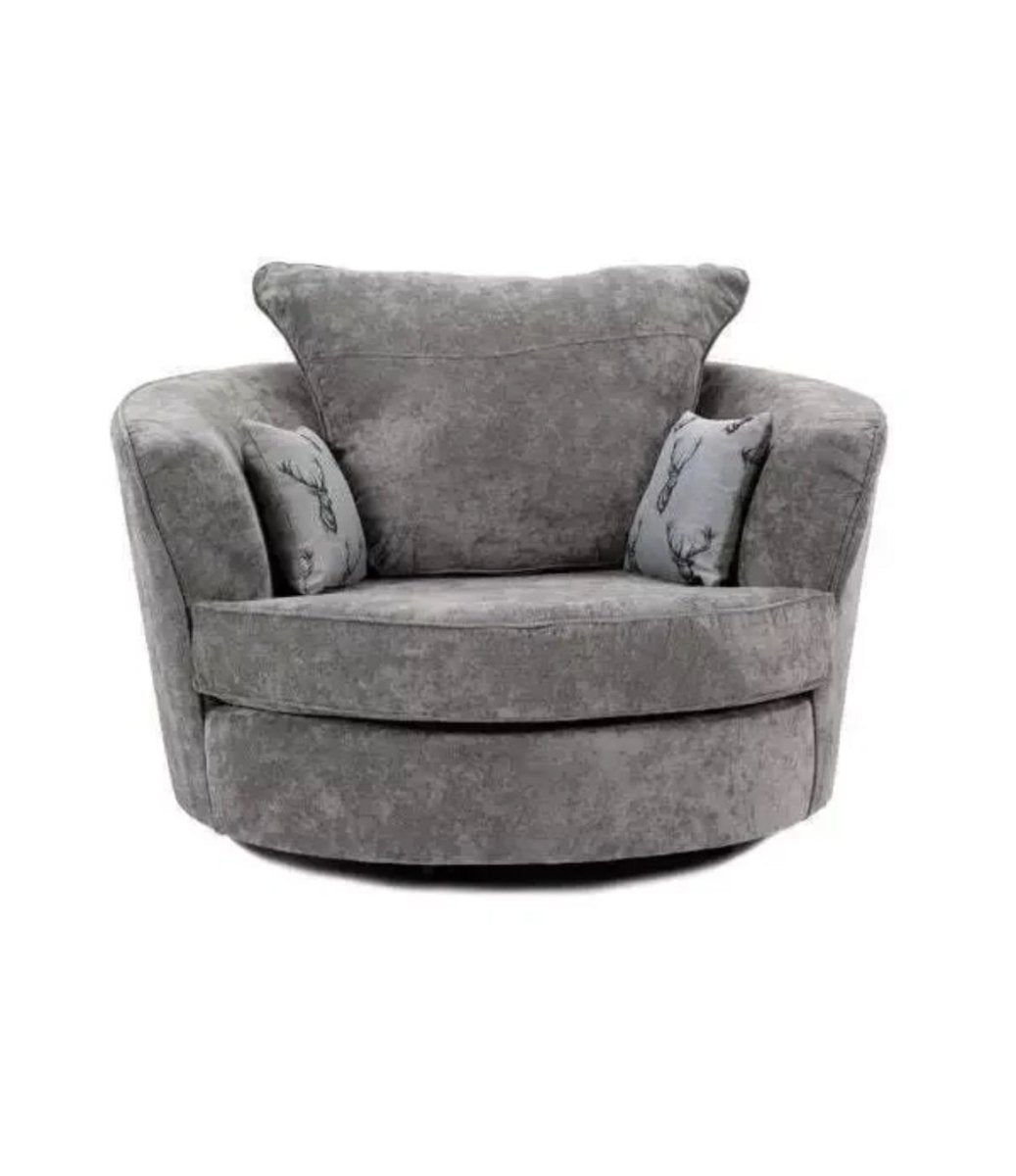 VERONA ~ SWIVEL CHAIR (LOVESEAT) - Homely Sofas