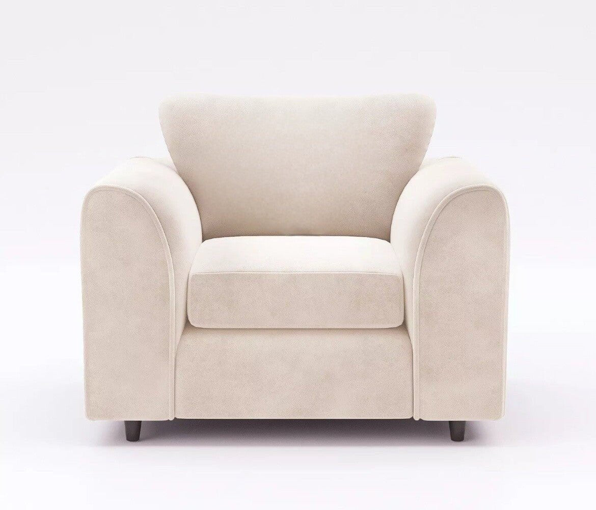 PV - PLUSH VELVET ARMCHAIR - Homely Sofas