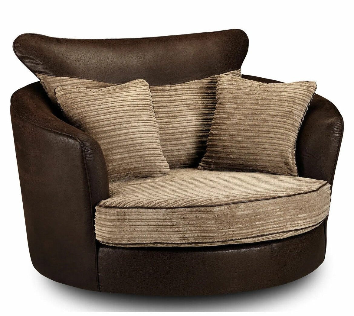 AMARA DINO ~ SWIVEL CHAIR - Homely Sofas