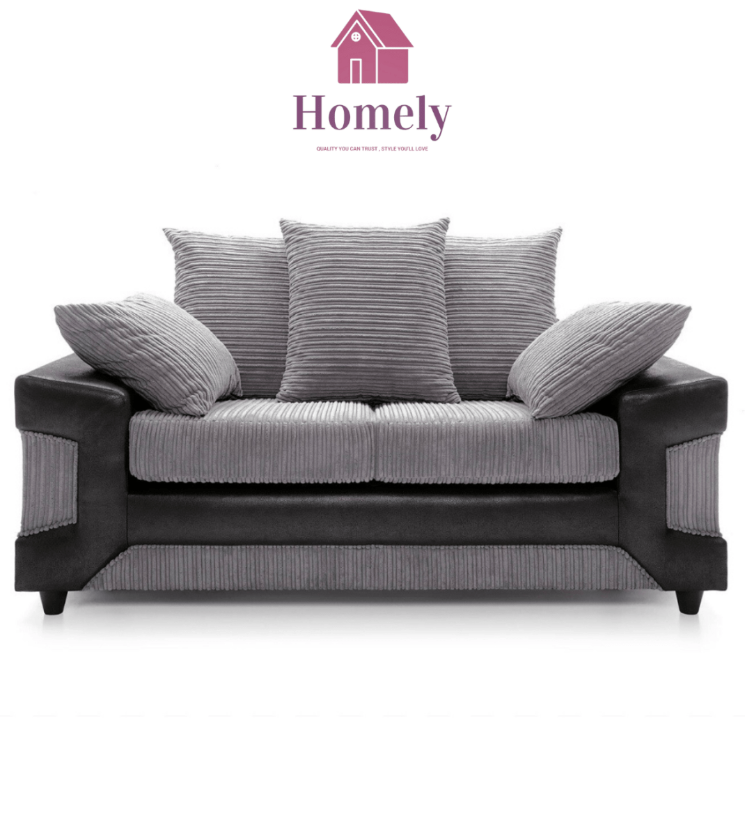 AMARA DINO ~ 2 SEATER - Homely Sofas