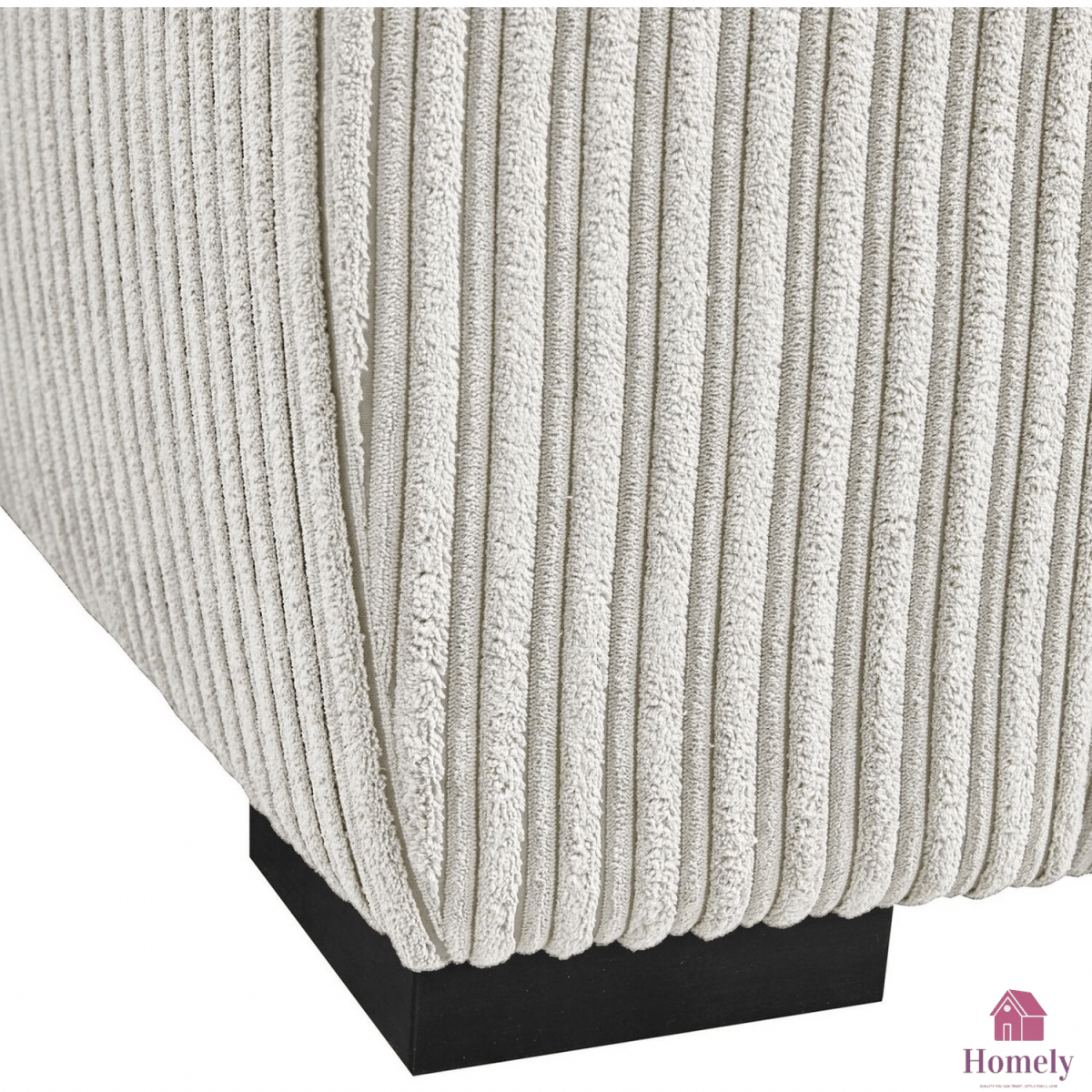 ALMAFI - JUMBO CORD CORNER SOFA EXCLUSIVE - Homely Sofas